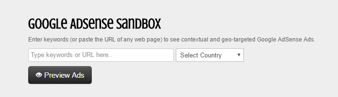 google-adsense-sanbox